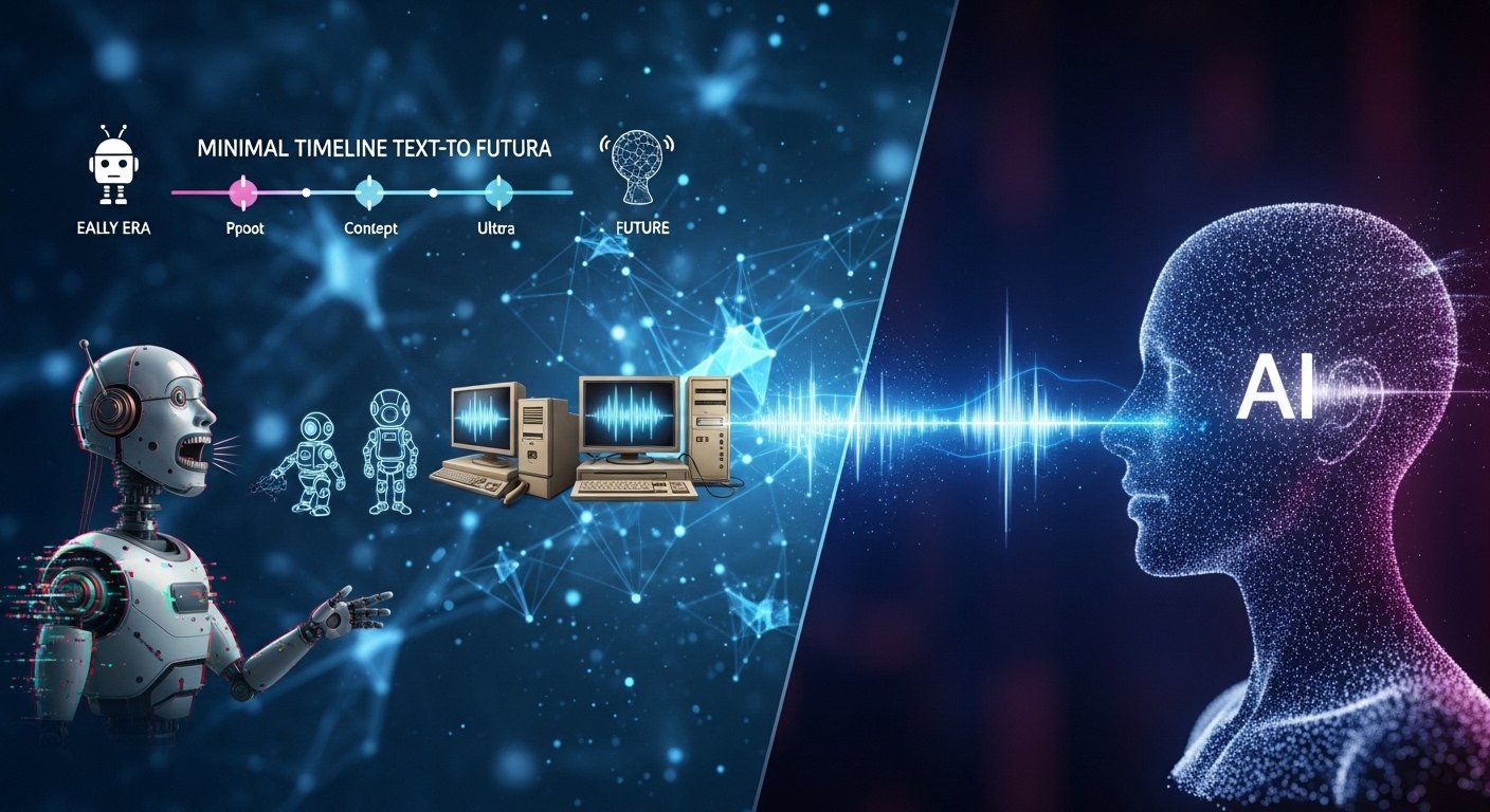 The History of Text-to-Speech: From Robots to Natural Voices